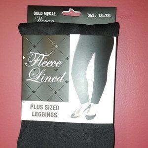 Plus Size Fleece Lined Leggings